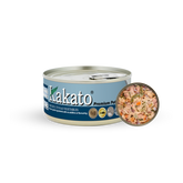Kakato Chicken Tuna & Vegetables premium pet food can with high-protein chicken, tuna, and mixed vegetables.